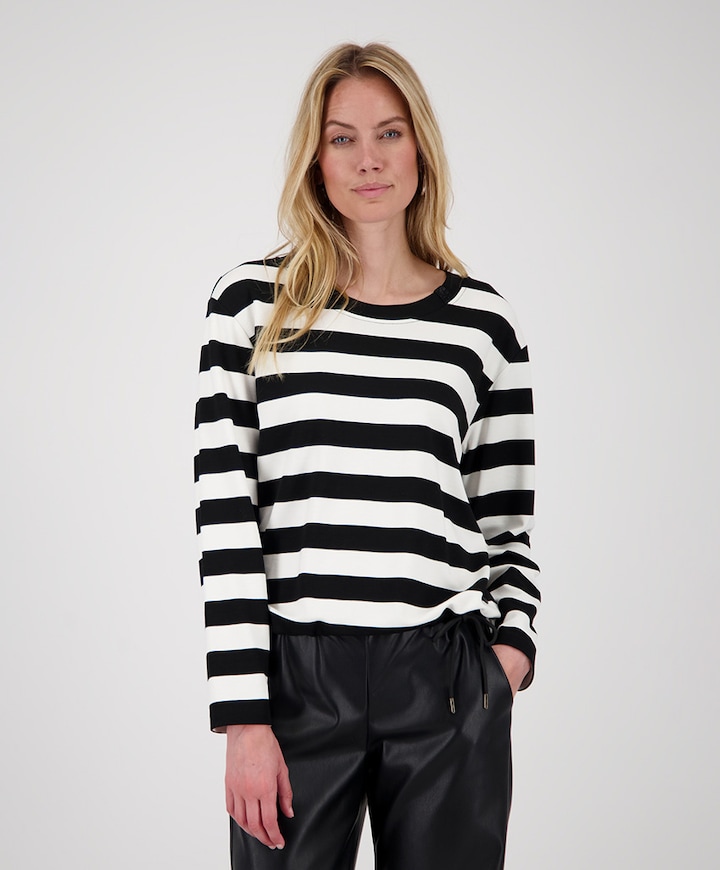 Dames longsleeve zwart