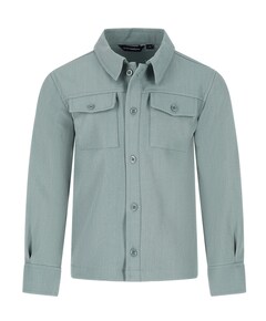 Jongens overhemd lange mouw groen