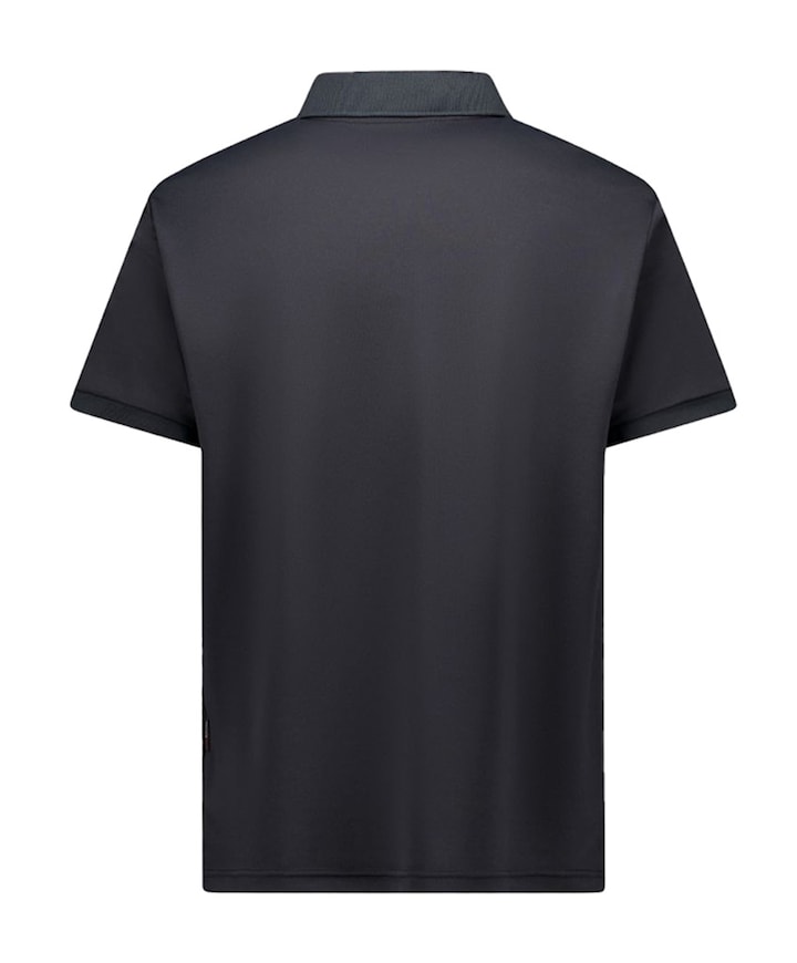 Heren polo grijs