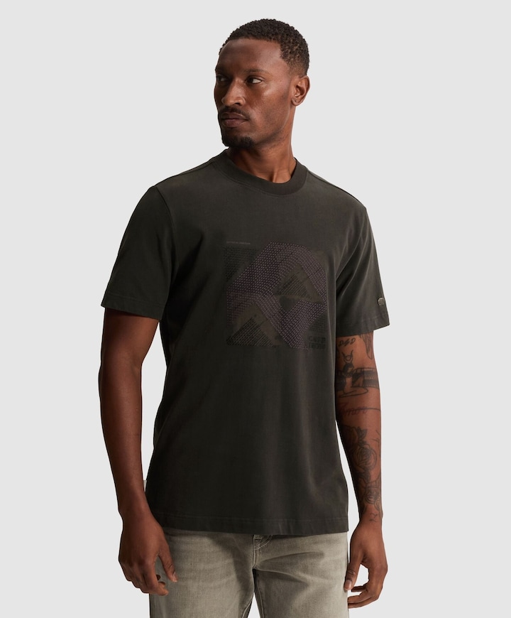 Heren T-shirt grijs