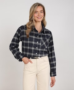Dames blouse blauw
