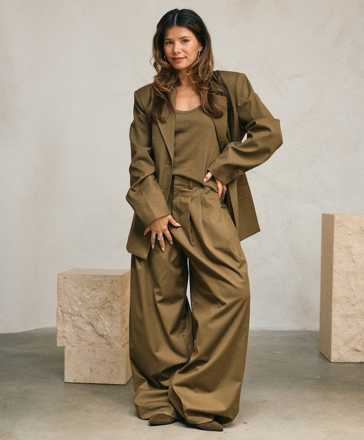 GZolivia HW dames broek groen