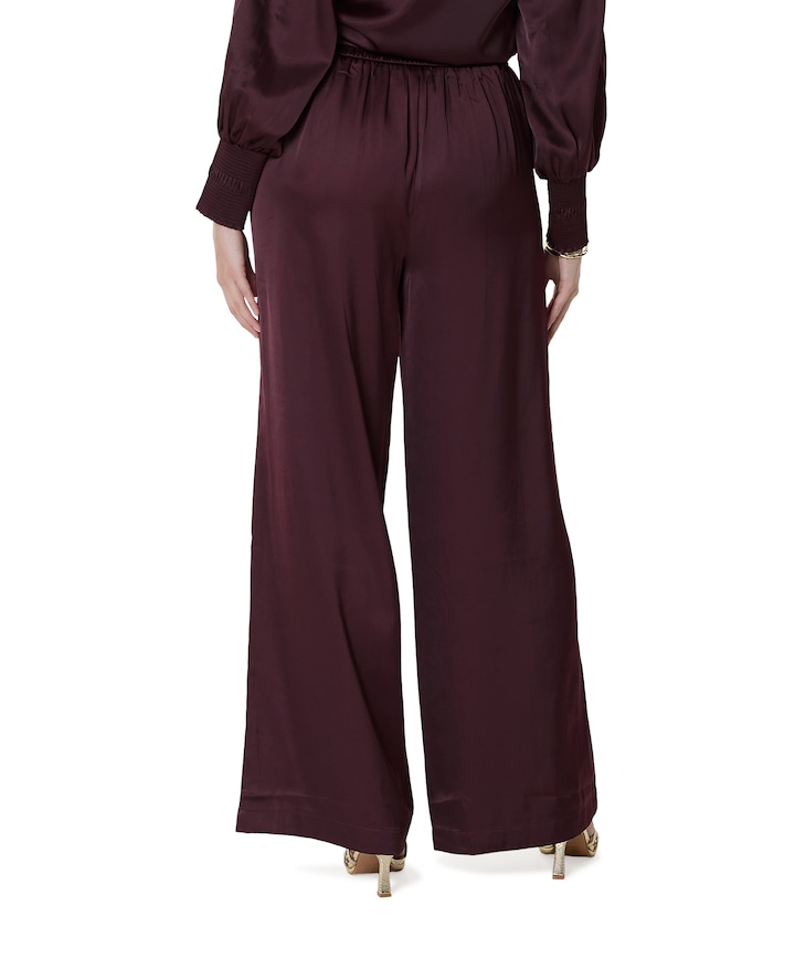 Dames broek bordeaux