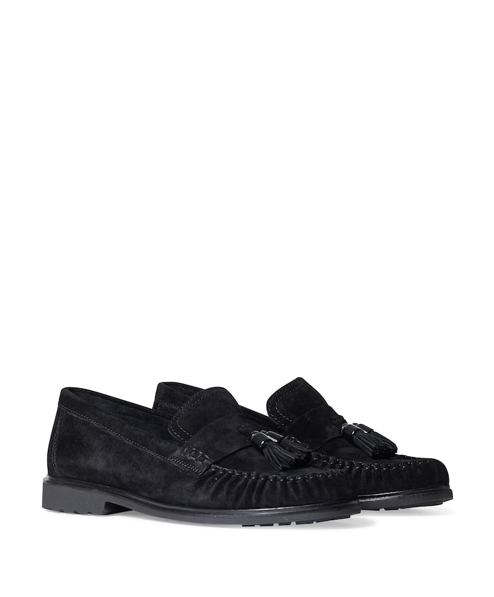 dames loafers zwart