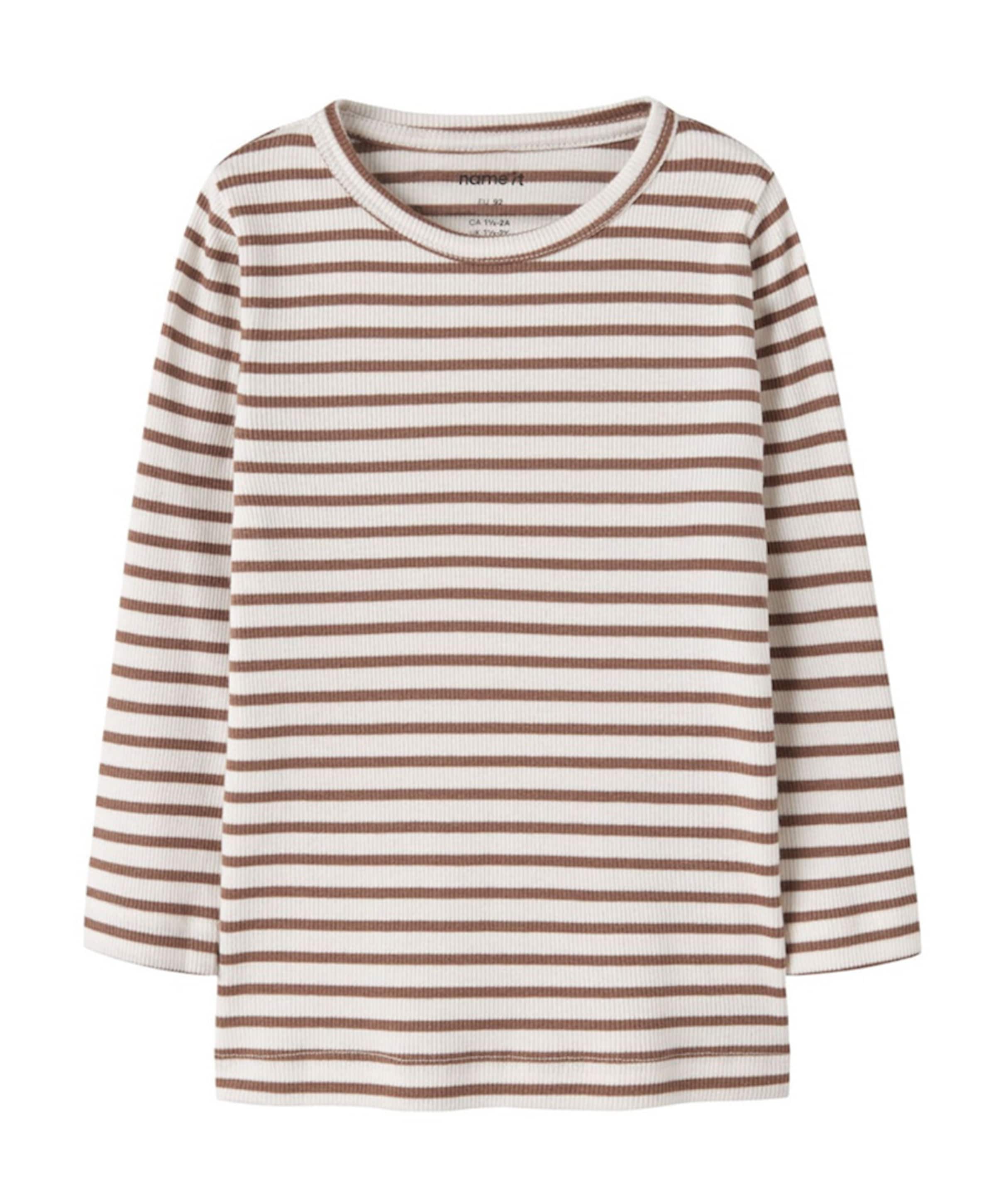 Uniseks longsleeve beige