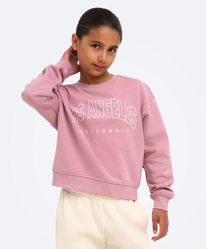 Meisjes sweater roze