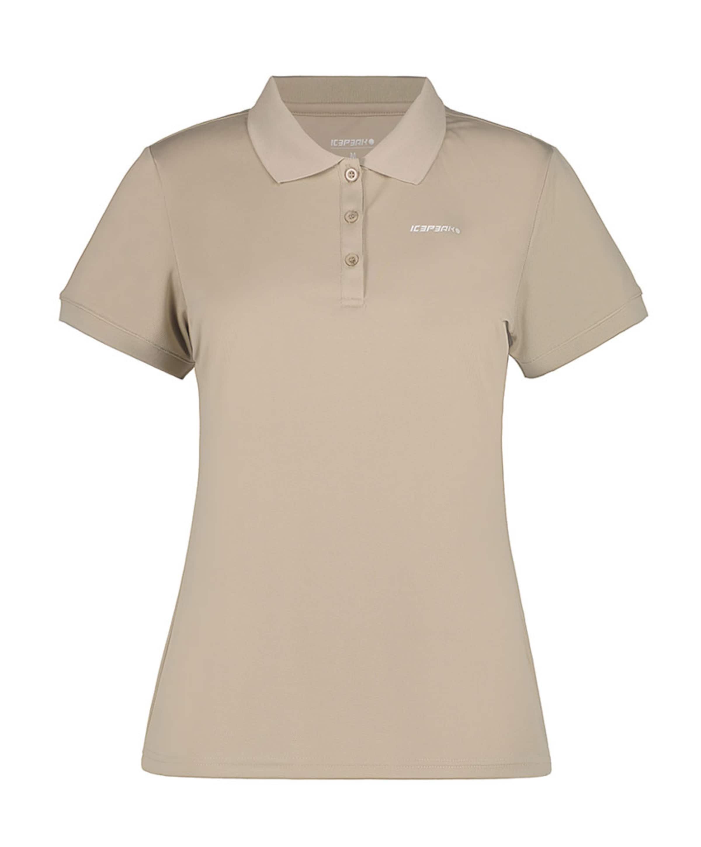 Dames polo beige