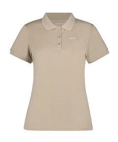 Dames polo beige