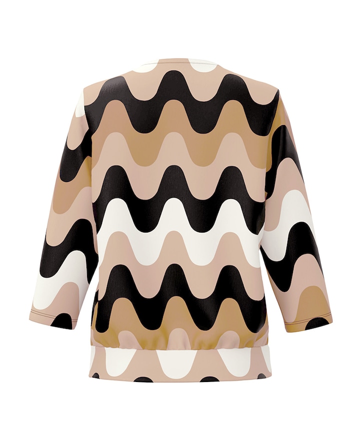 Dames longsleeve beige