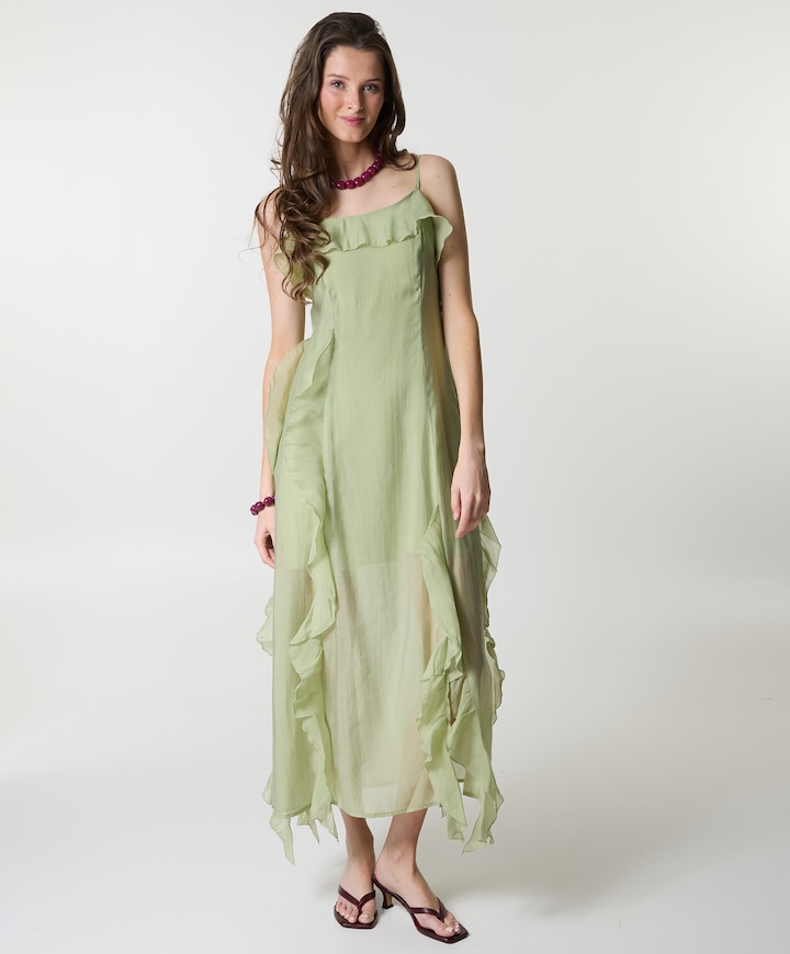 Dames jurk groen