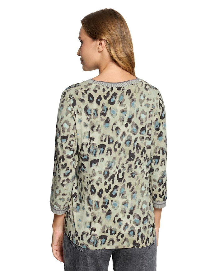 Dames longsleeve groen