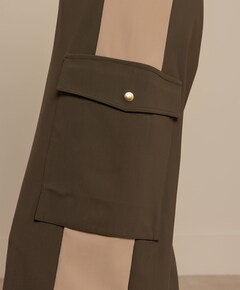 Lexie cargo dames broek bruin
