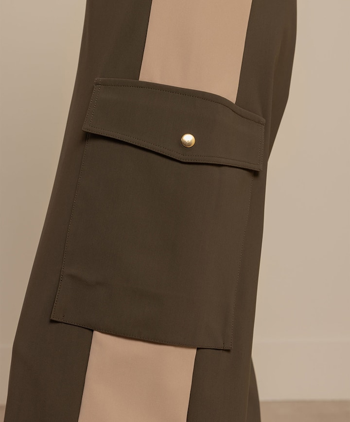 Lexie cargo dames broek bruin