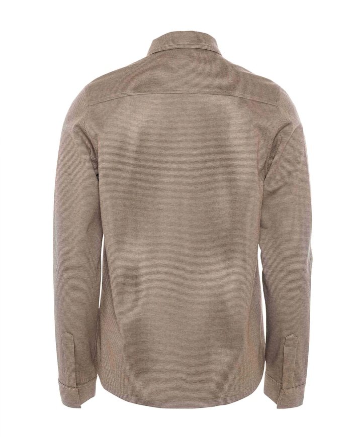 Heren overshirt beige