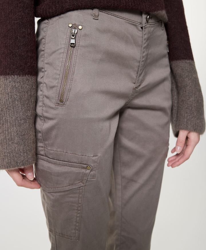 MMGilles Timaf broek REGULAR bruin