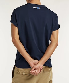 Heren t-shirt blauw