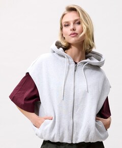 Dames gilet grijs