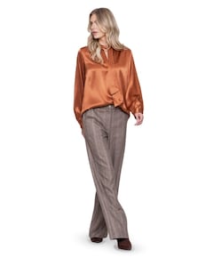 Dames broek bruin