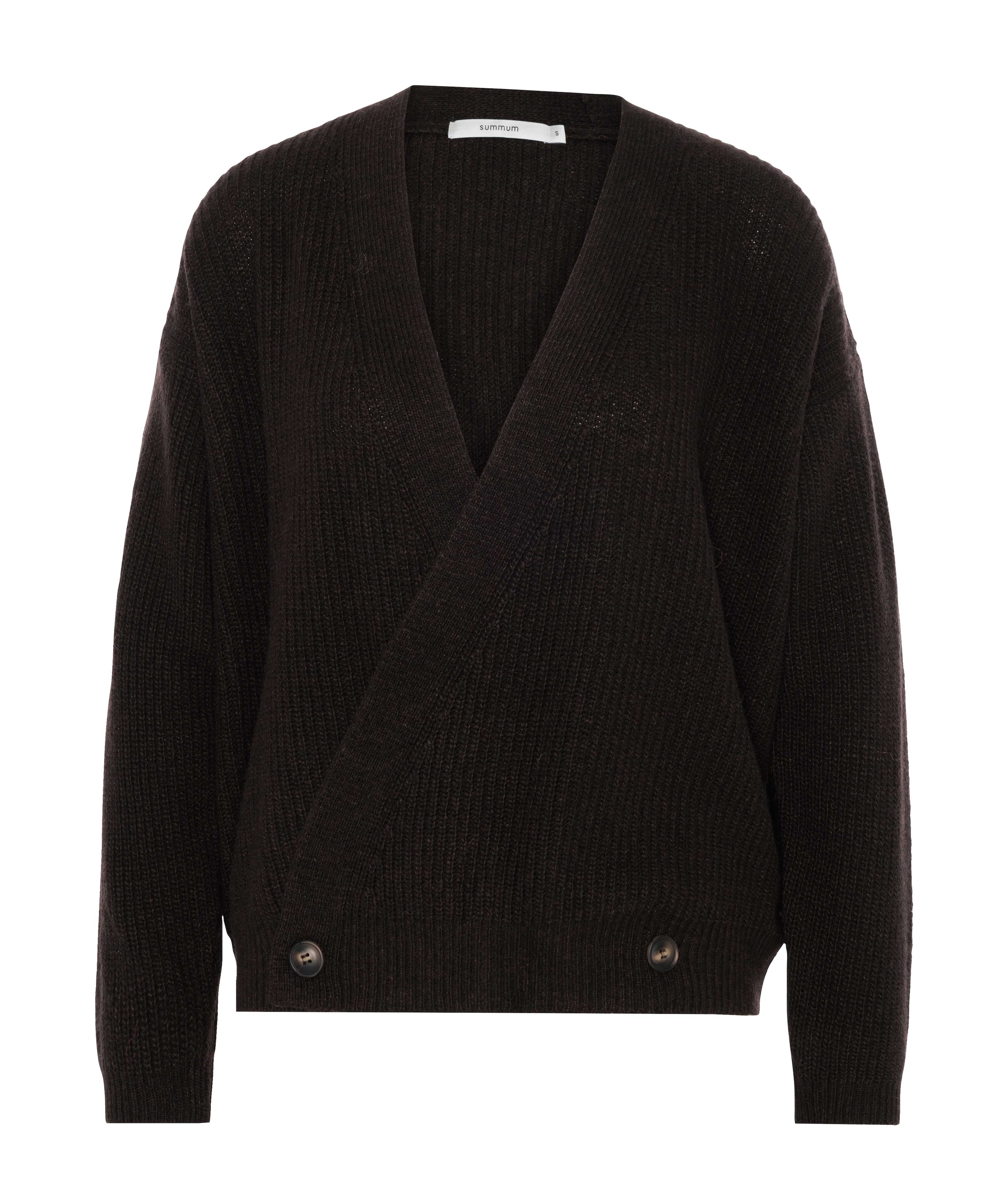 Dames vest bruin
