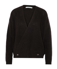 Dames vest bruin