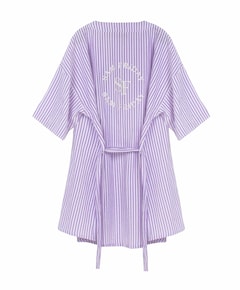 Dames ochtendjas paars