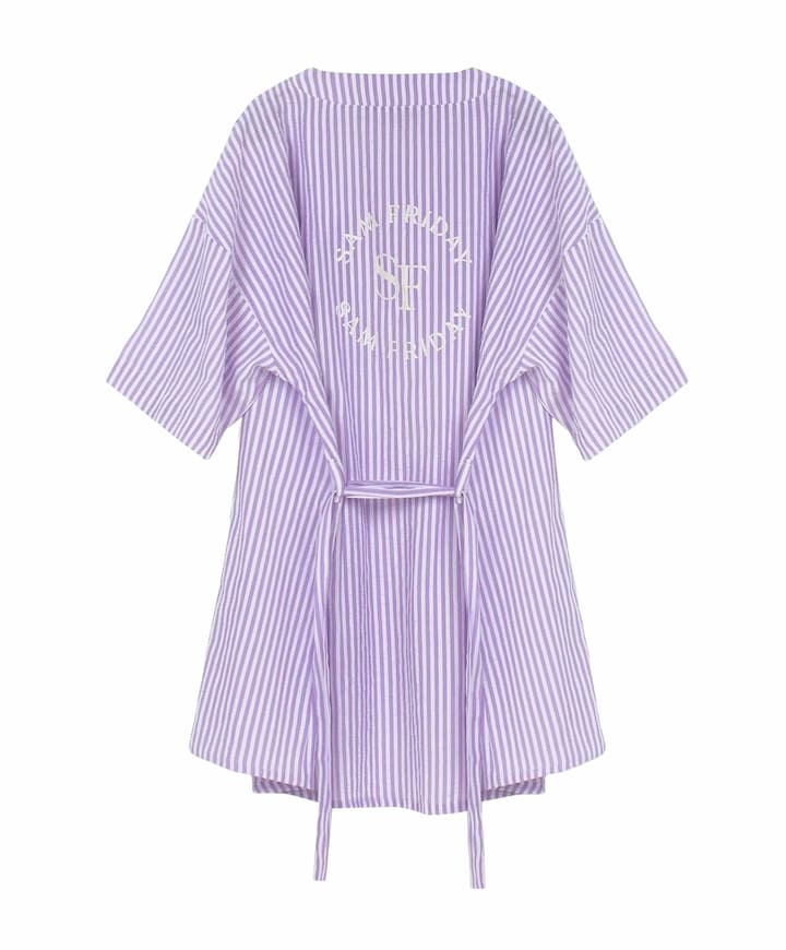 Dames ochtendjas paars
