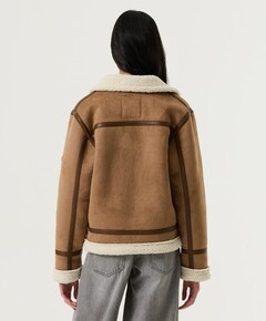 Meisjes jas beige