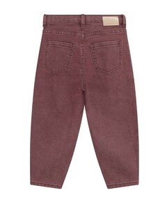 Barrel Fit Washed meisjes jeans paars