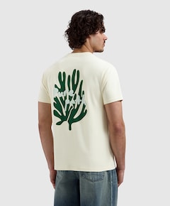 Heren T-shirt ecru