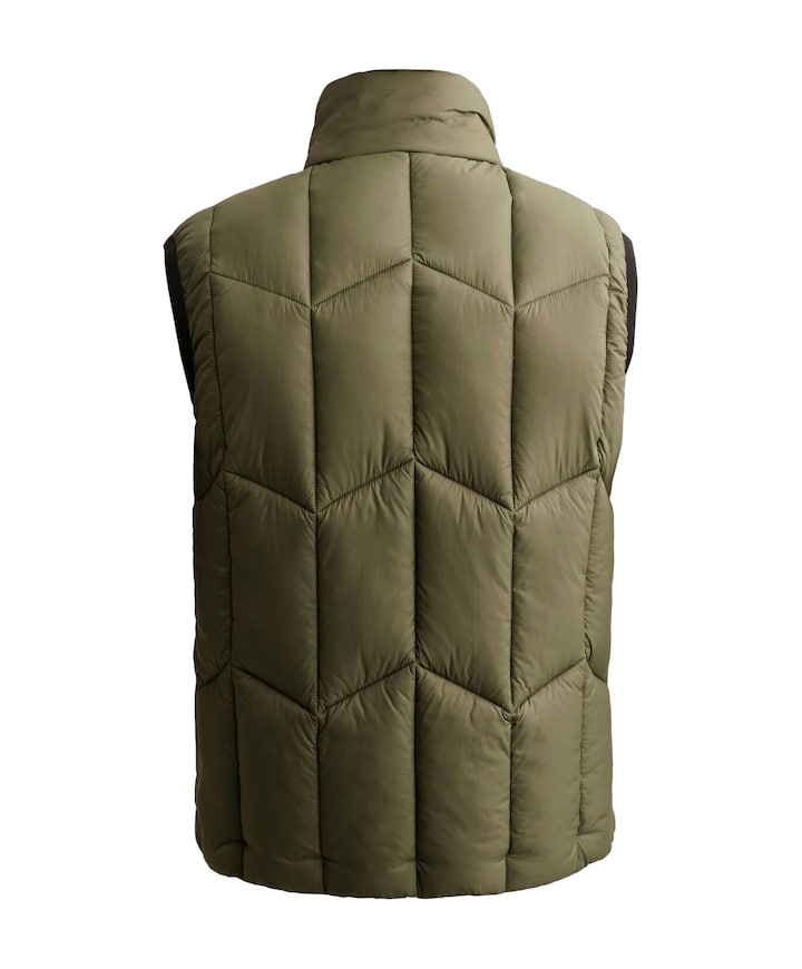 Heren bodywarmer groen