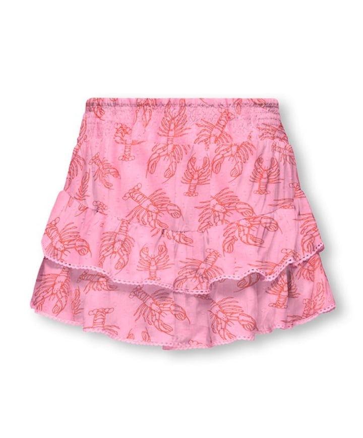 Meisjes broekrok roze