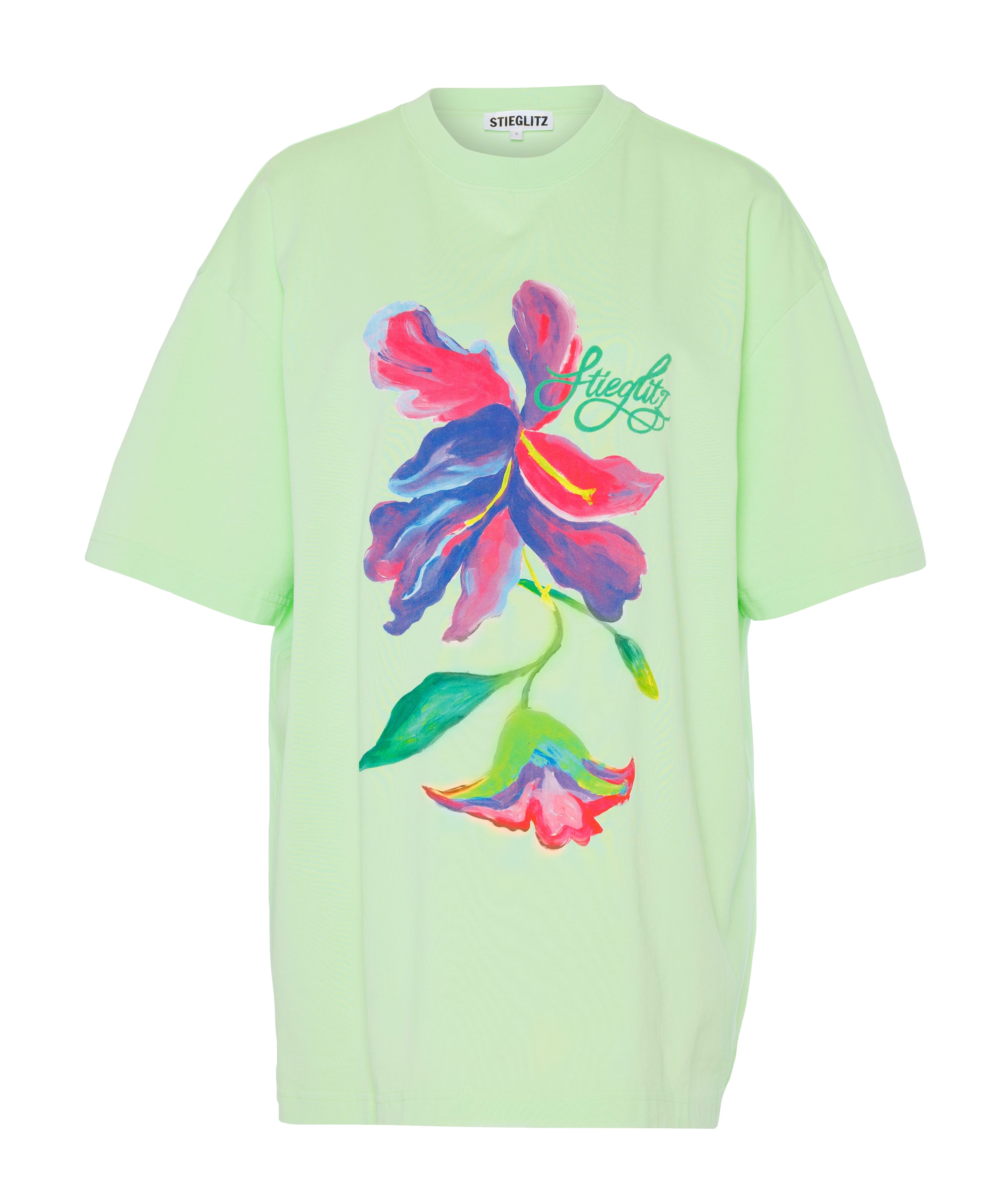 Dames T-shirt groen