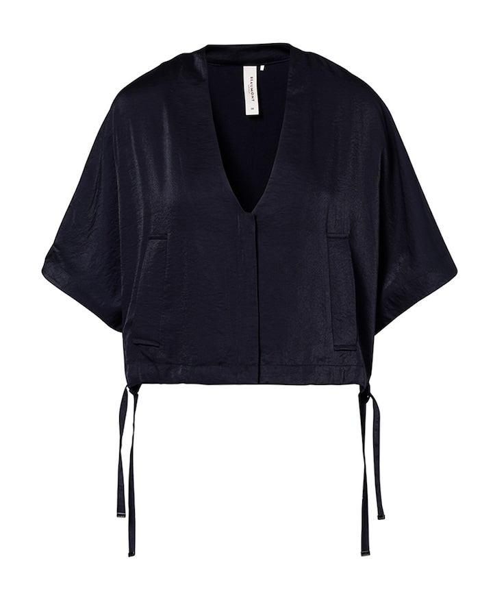 Dames blouse blauw