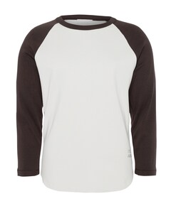 Heren longsleeve beige