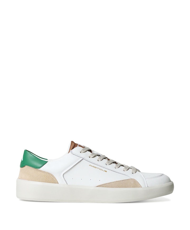 Brixton heren sneakers ecru