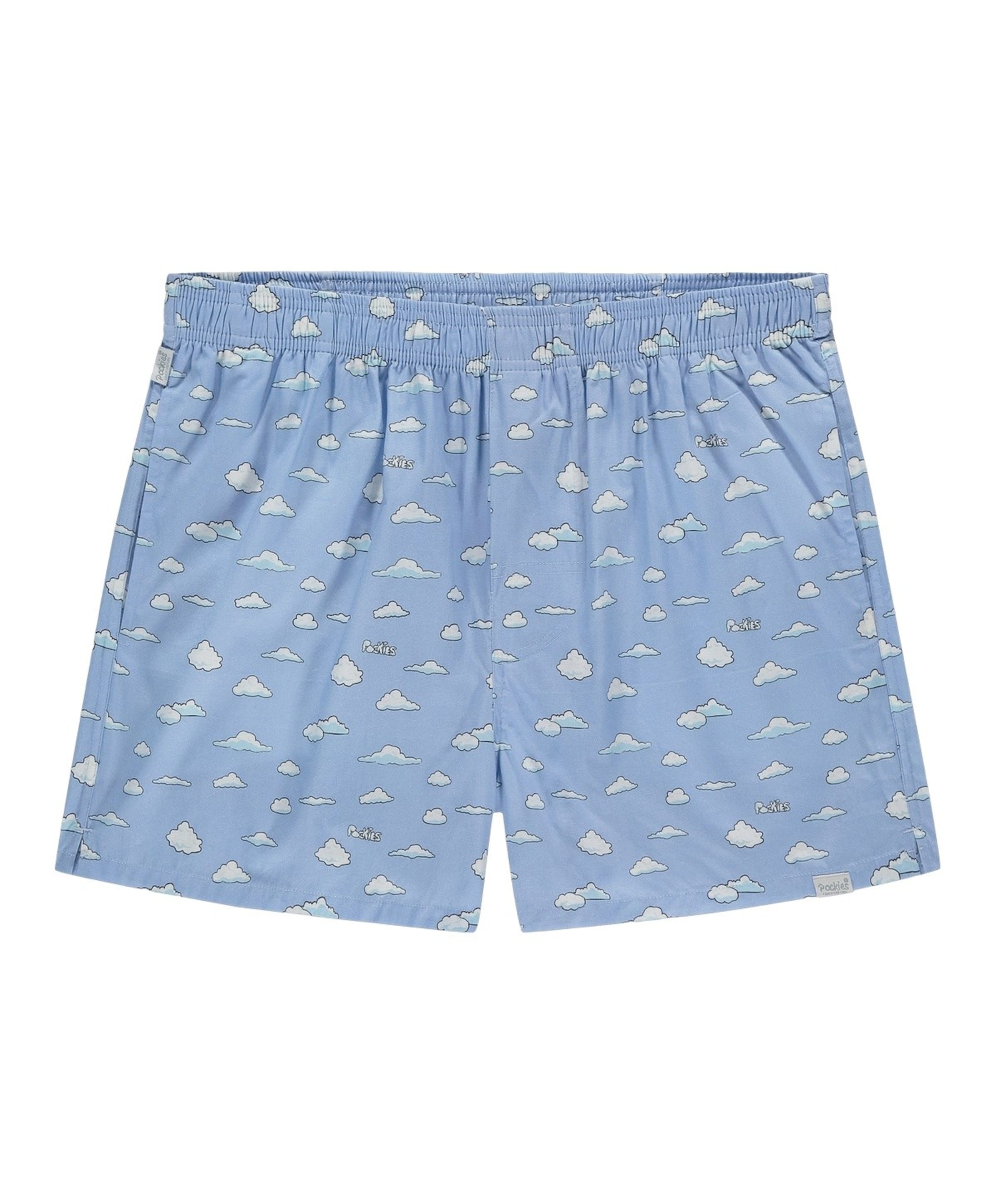Heren boxershort blauw
