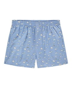 Heren boxershort blauw