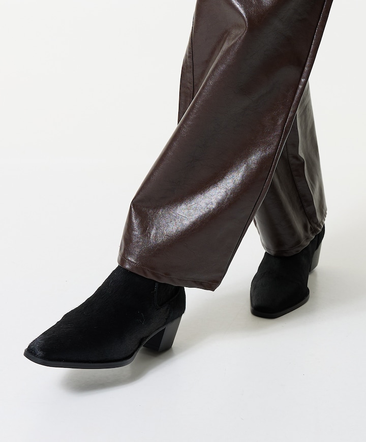 dames enkellaarzen zwart