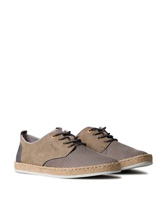 heren veterschoenen beige