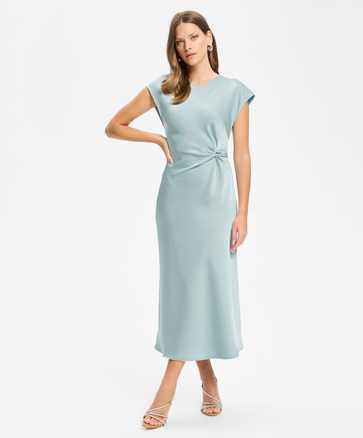 Dames jurk blauw