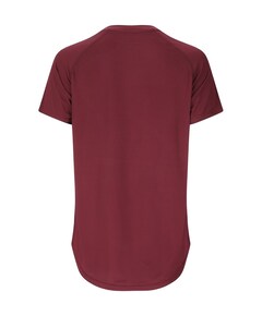 Dames t-shirt bordeaux