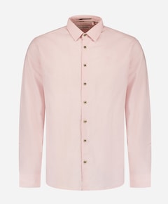 Heren overhemd lange mouw roze