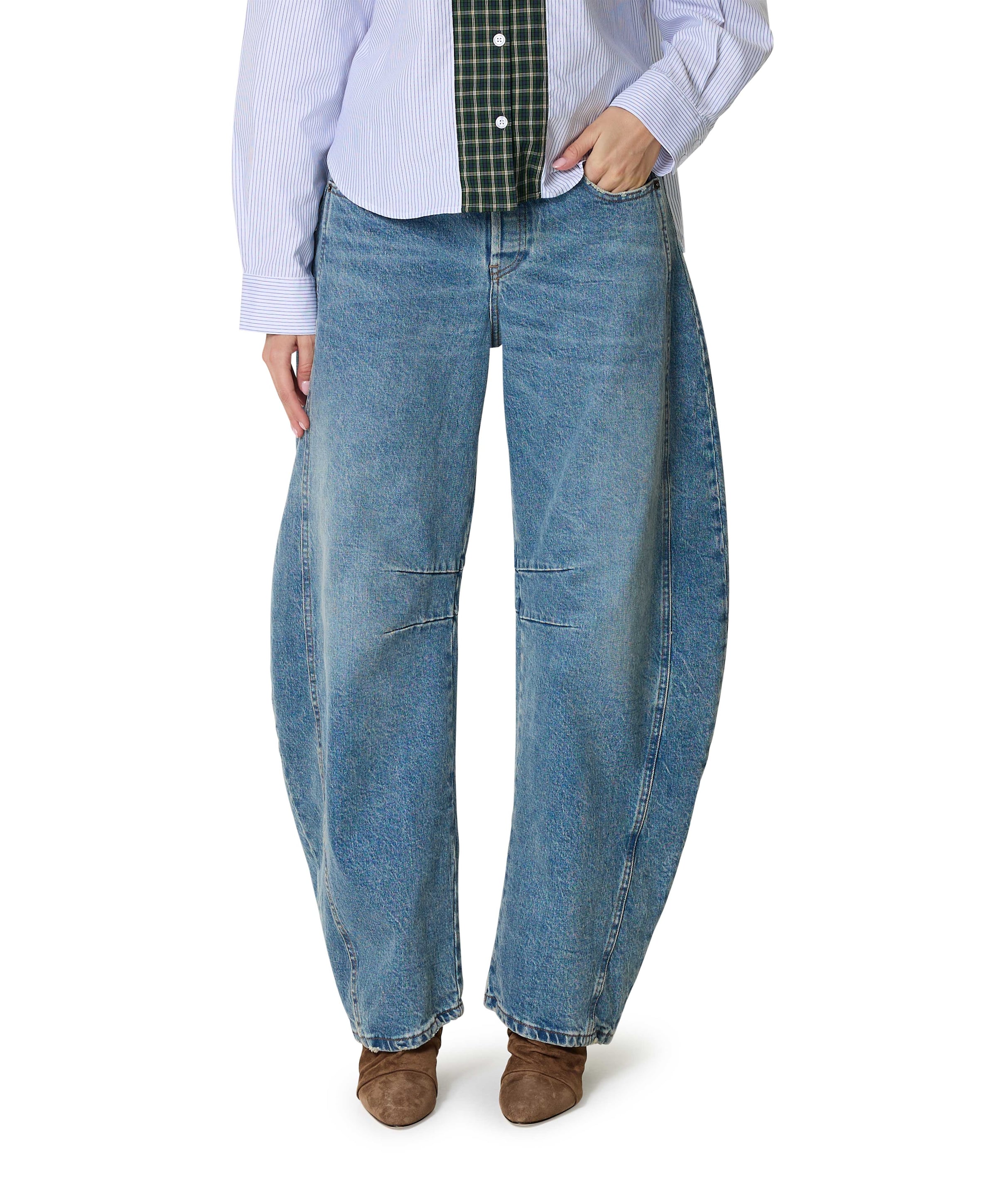 Aliana 8112 Barril Winter  dames jeans blauw