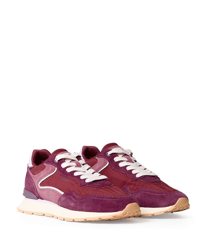 CITY dames sneakers rood