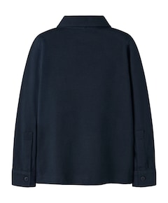Jongens overhemd lange mouw blauw