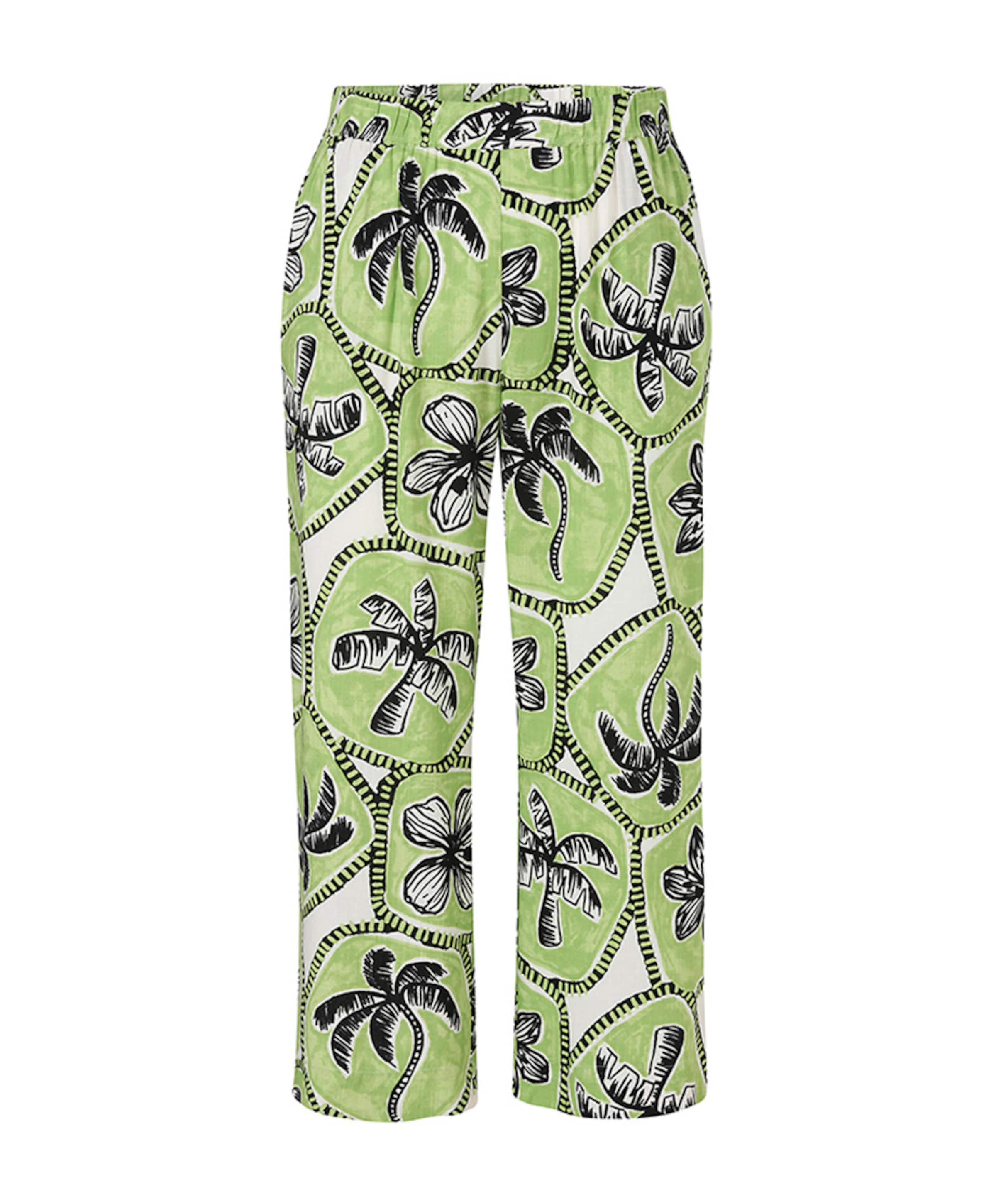 7/8 dames broek groen