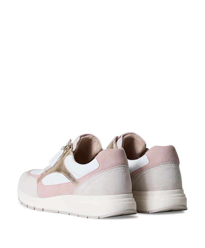 Women Lace-up dames sneakers beige