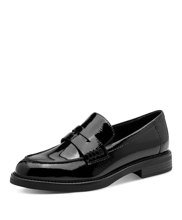 Women Slip-on dames loafers zwart