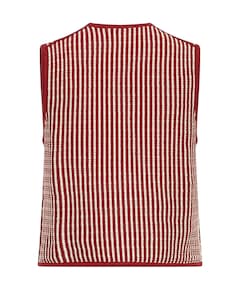 Dames gilet rood