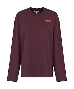 Dames longsleeve bordeaux